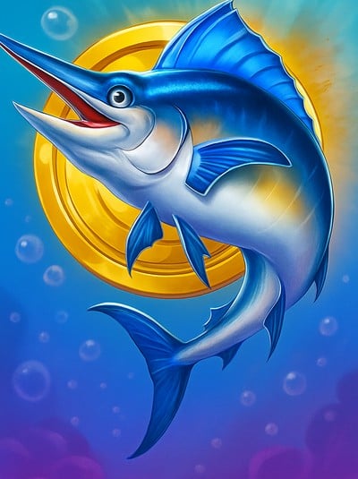 Mighty Fish: Blue Marlin Burning Board